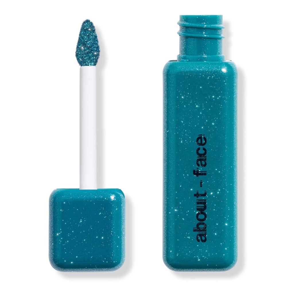 about-face Fractal Glitter Eye Paint All About the Benjamins shimmer green blue